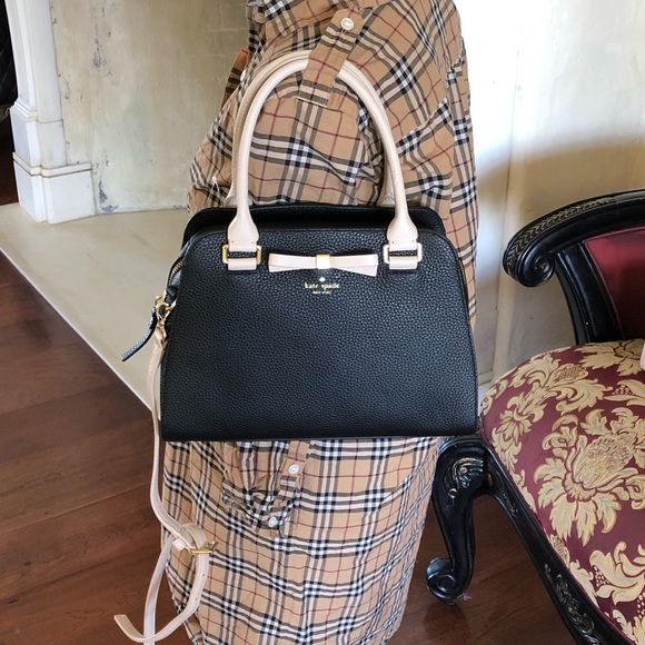 NWT kate spade bow sawyer leather handbag - Picture 5 of 6